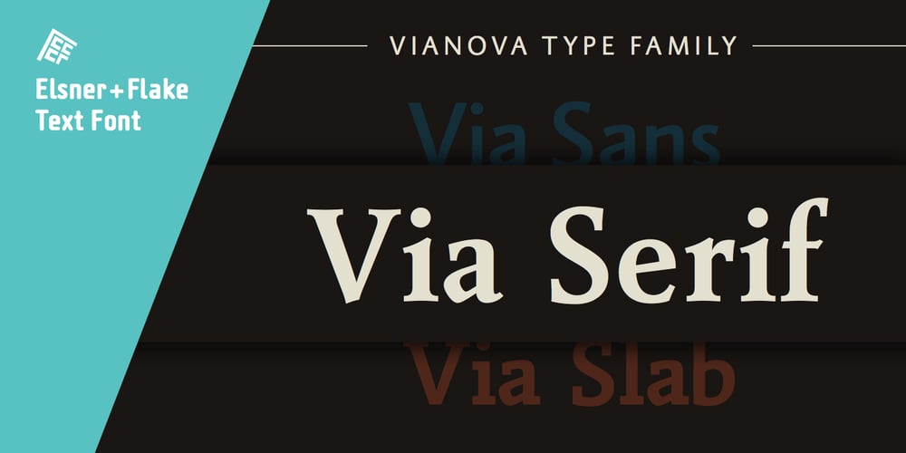 Vianova Serif Pro font