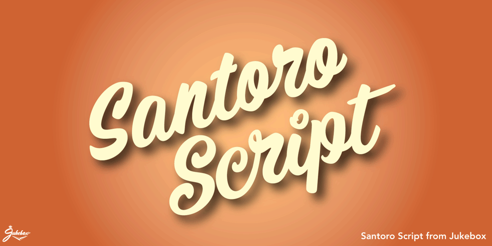 Santoro Script font