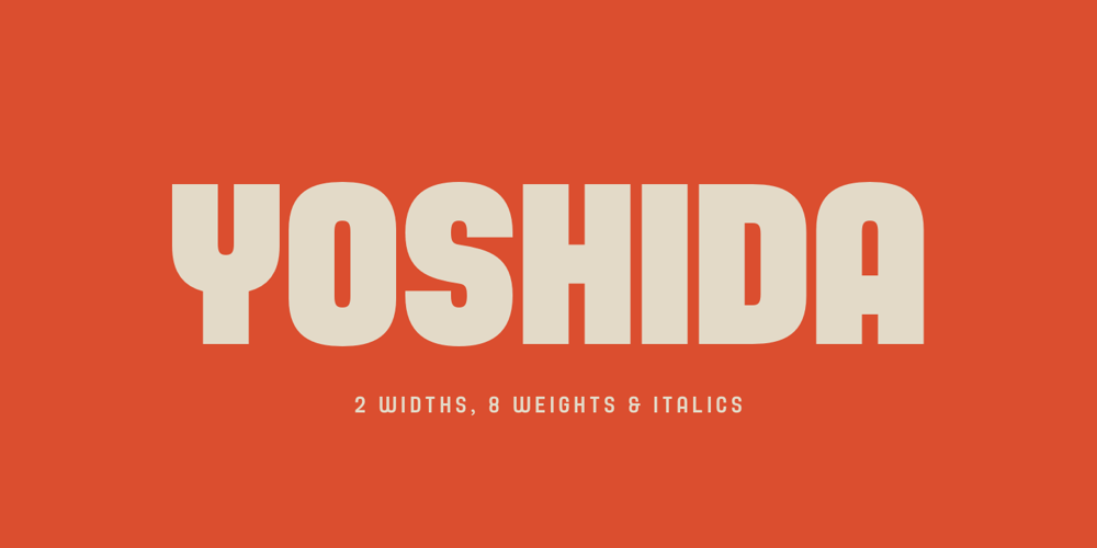 Yoshida Sans font
