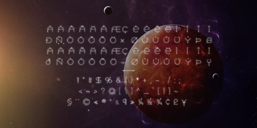Canis Minor font