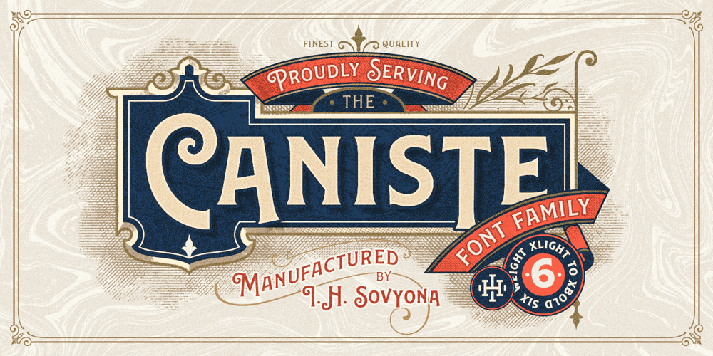 Caniste font