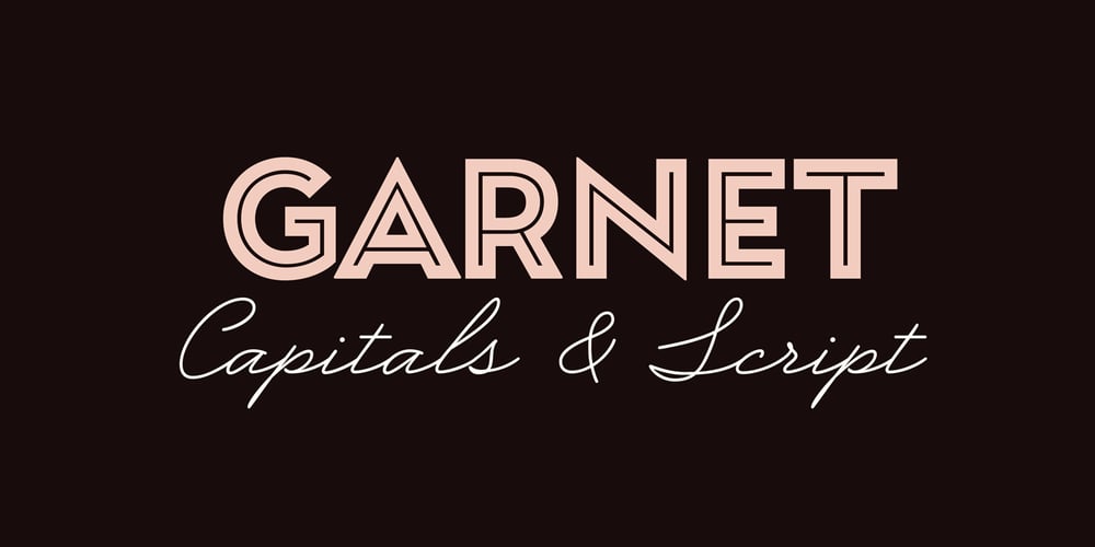 Garnet font