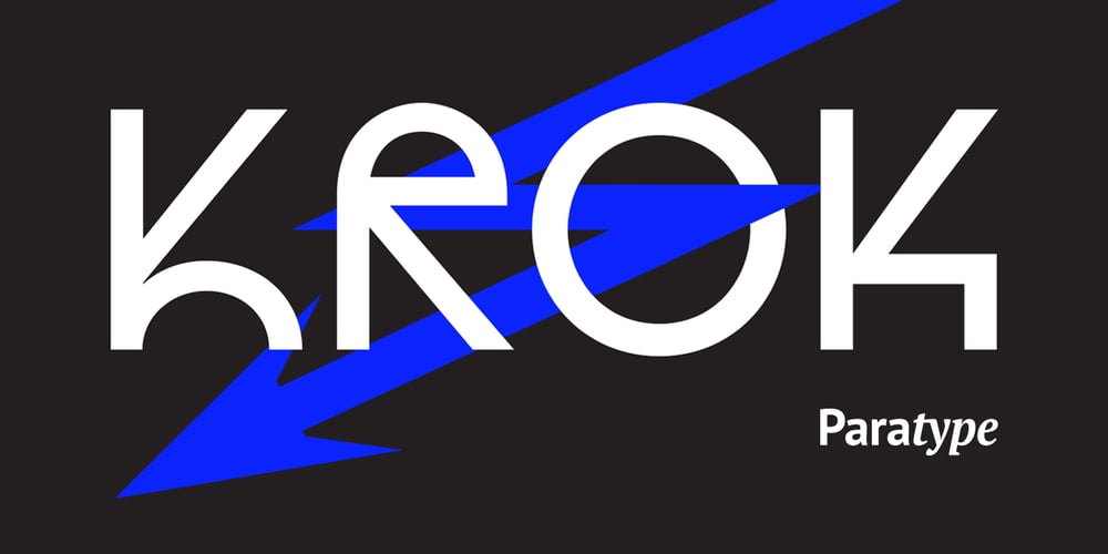 Krok font