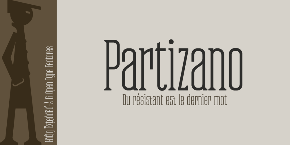 Partizano Serif font