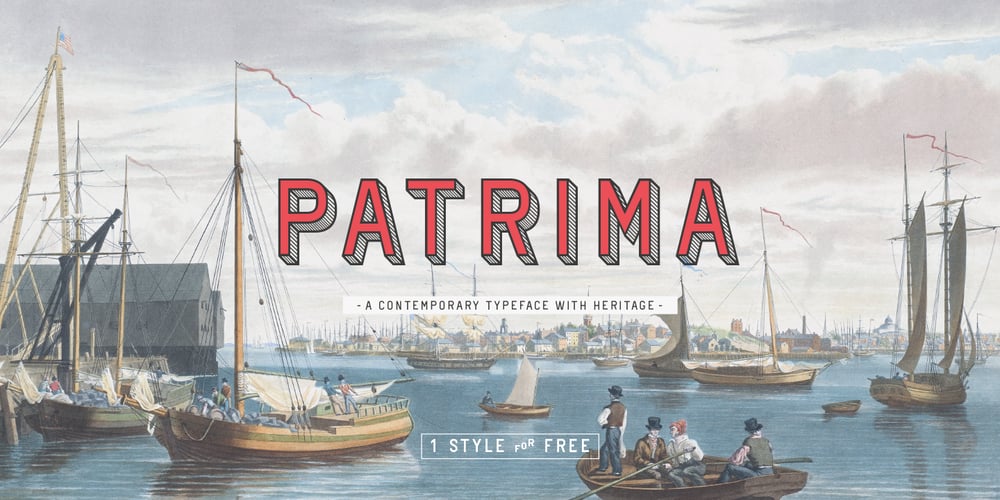 Patrima font