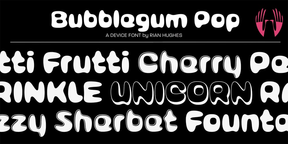 Bubblegum Pop font