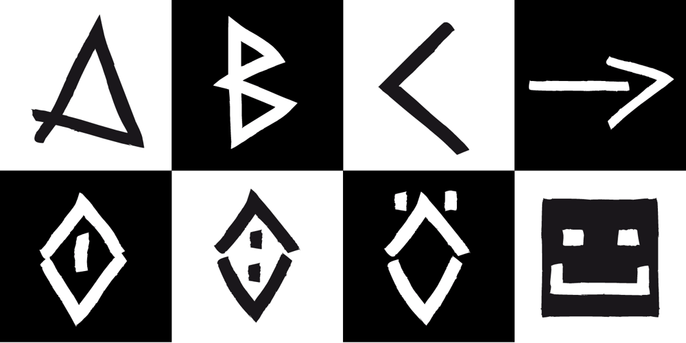 Raw Delta Hand Street font