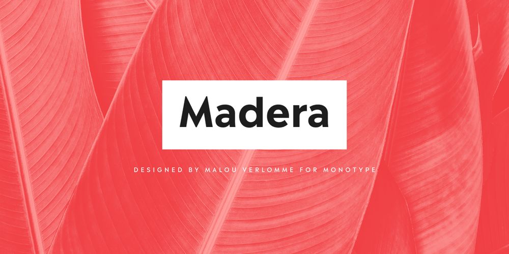 Madera font