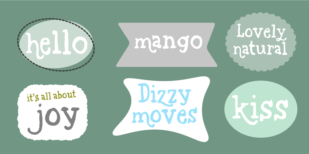 Grovflab font