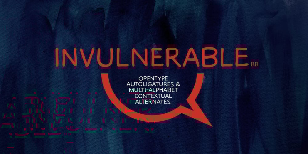 Invulnerable BB font