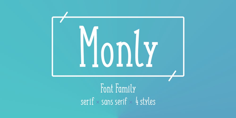 Monly font