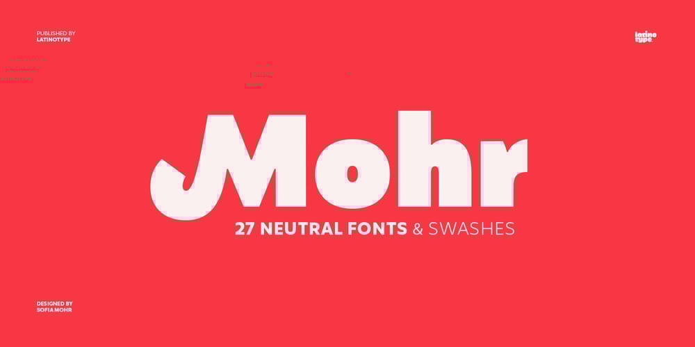 Mohr font