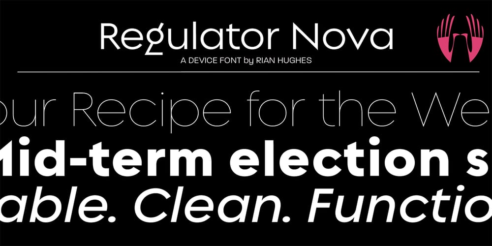 Regulator Nova font