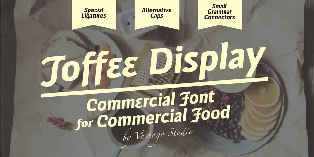 Toffee Display font