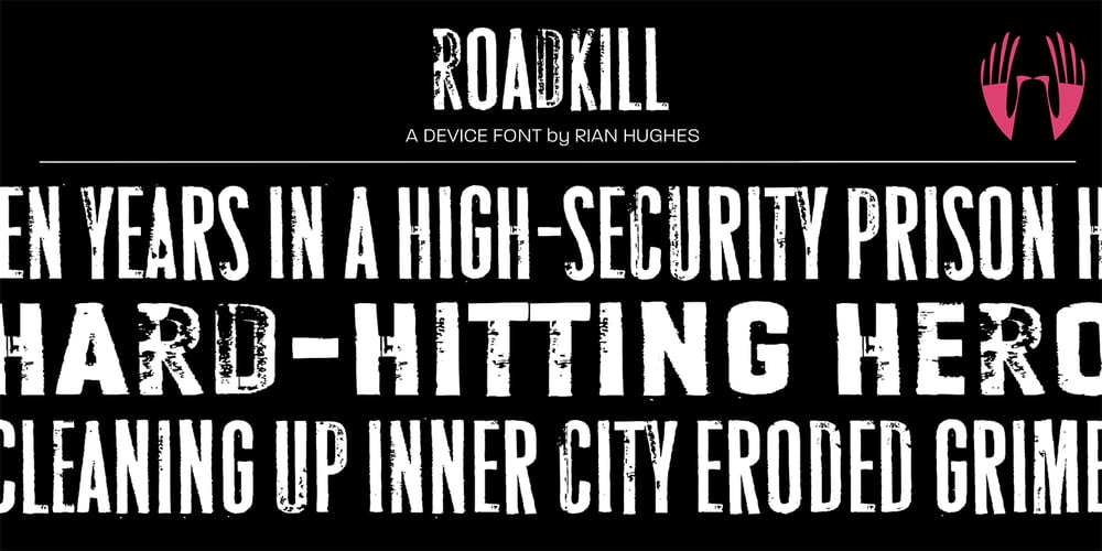 Roadkill font