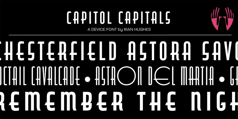 Capitol Capitals font