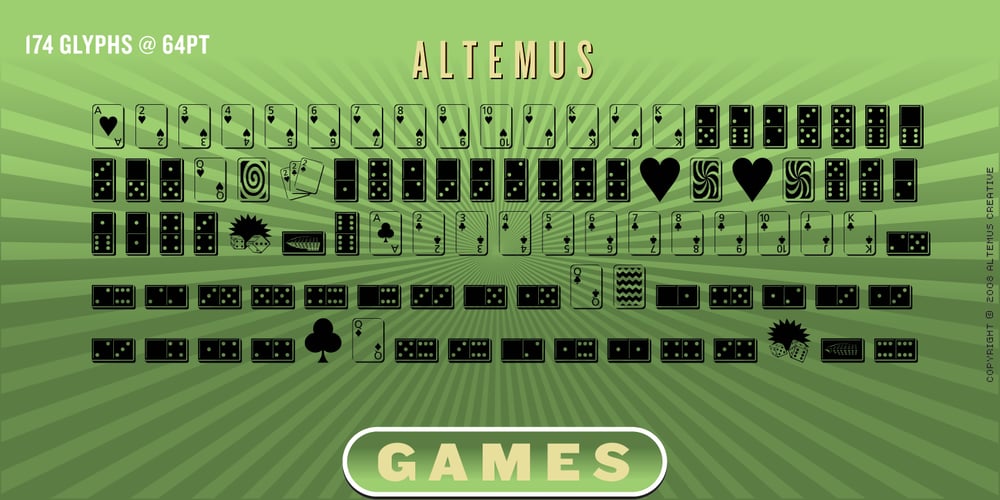 Altemus Games font
