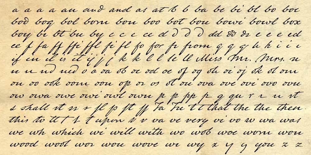 Austin Pen font