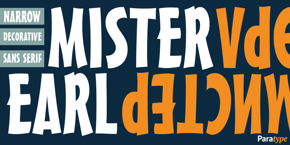 Mister Earl font