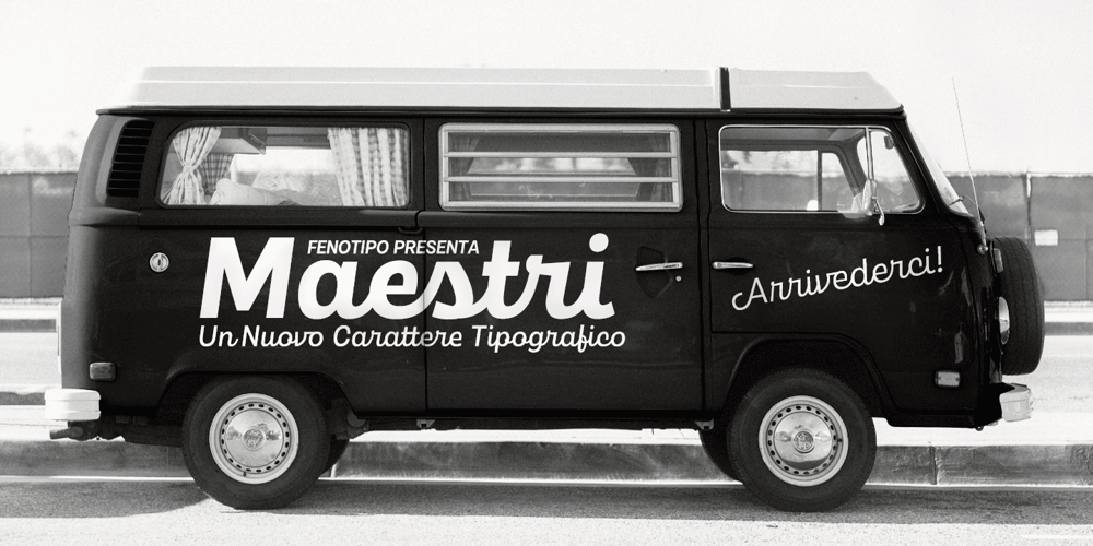 Maestri font