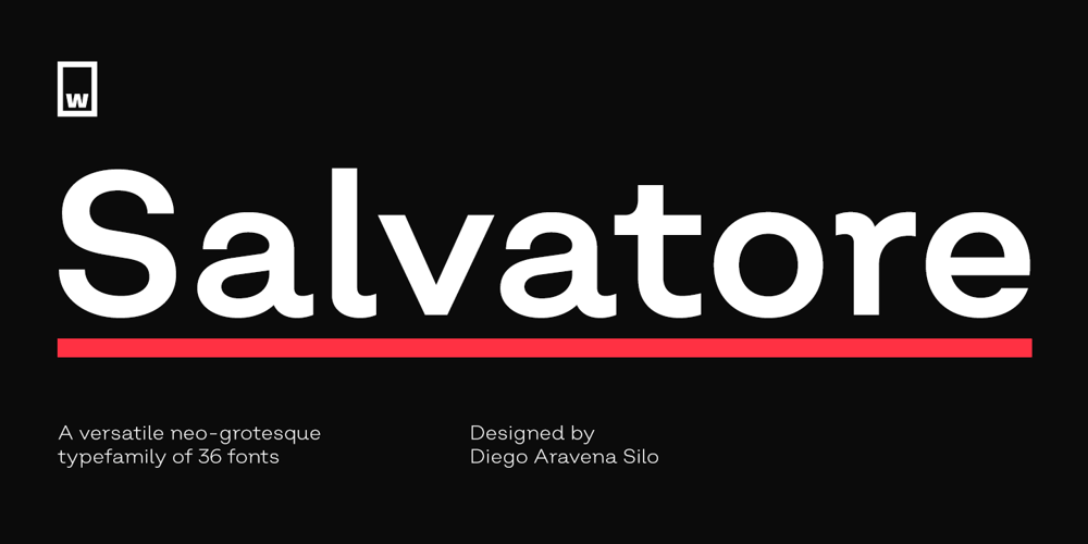 Salvatore font