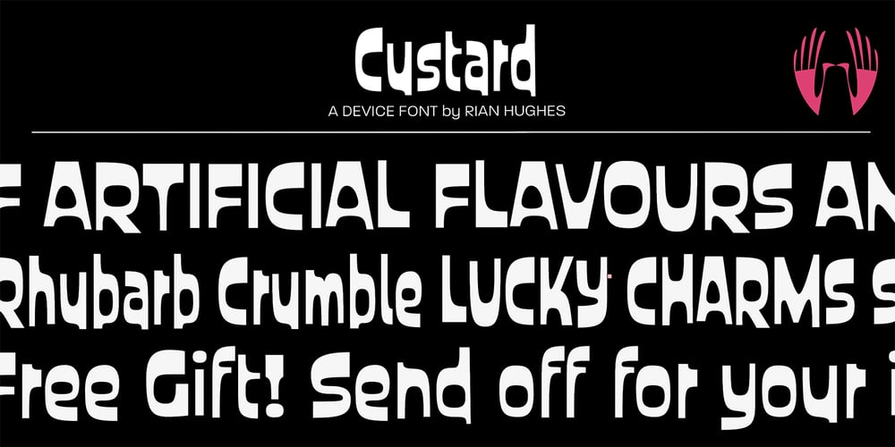 Custard font