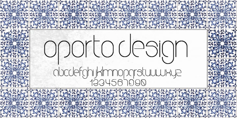 Oporto font