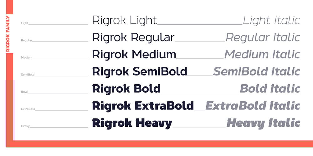 Rigrok font