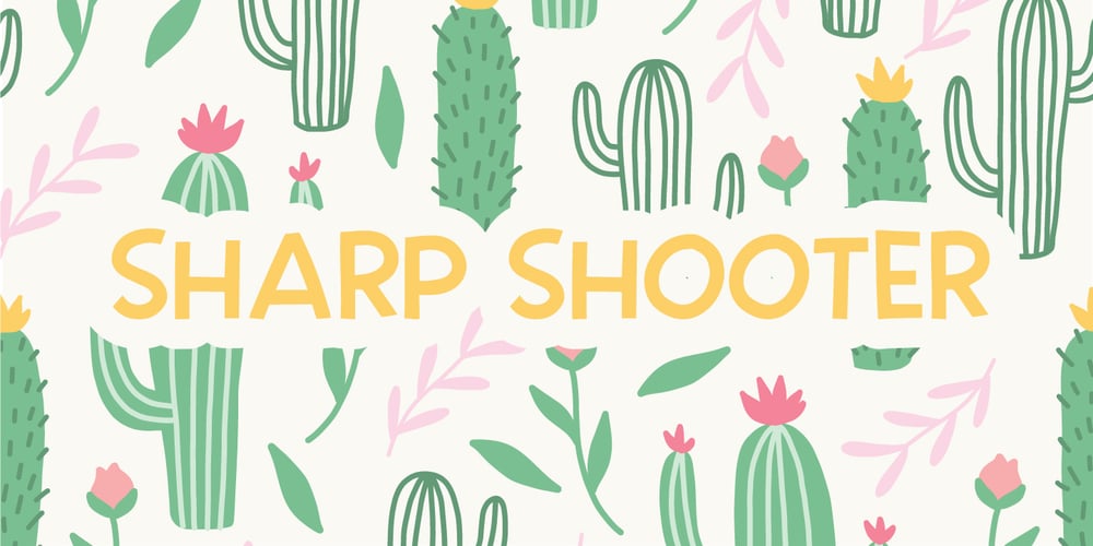 Sharp Shooter font