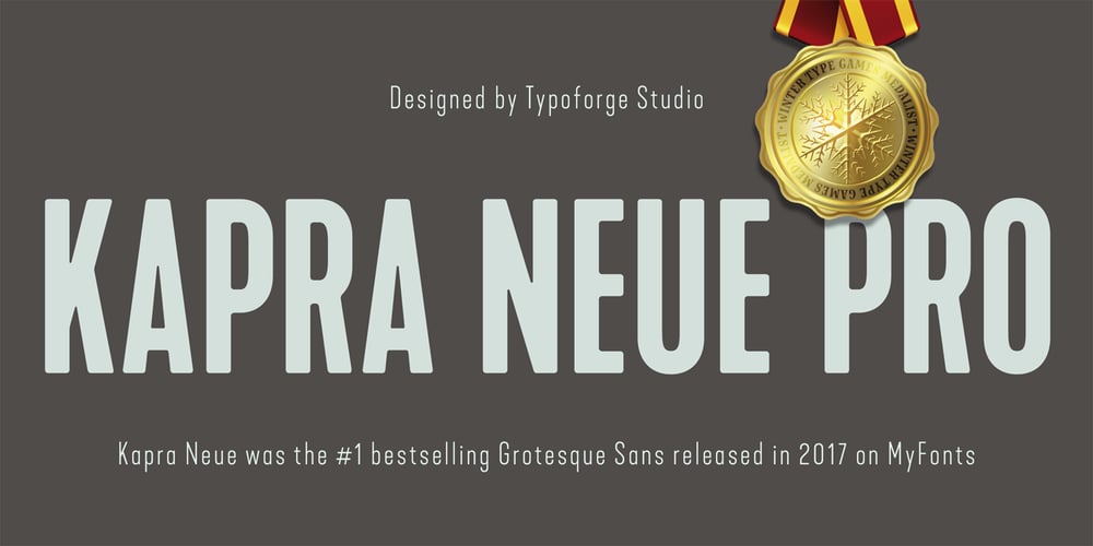 Kapra Neue Pro font