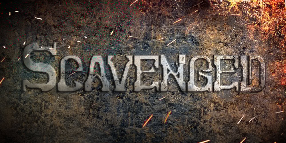Scavenged font