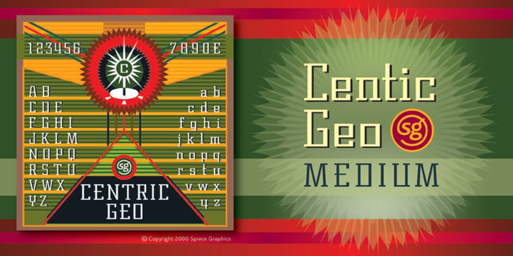 Centric Geo SG font