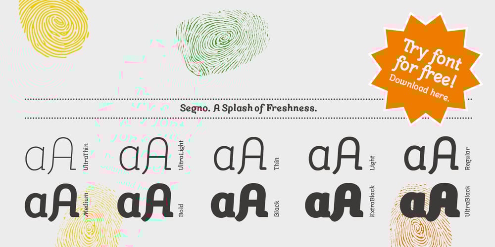 Segno Brush font