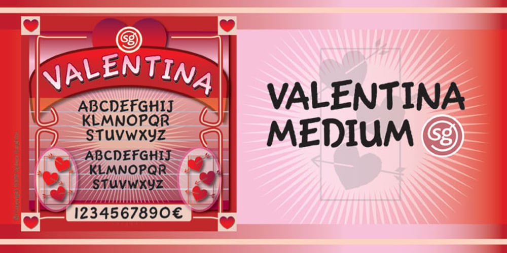 Valentina SG font