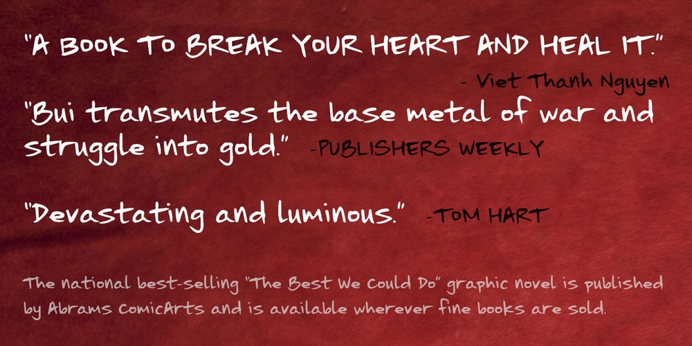 The Best We Could Do font