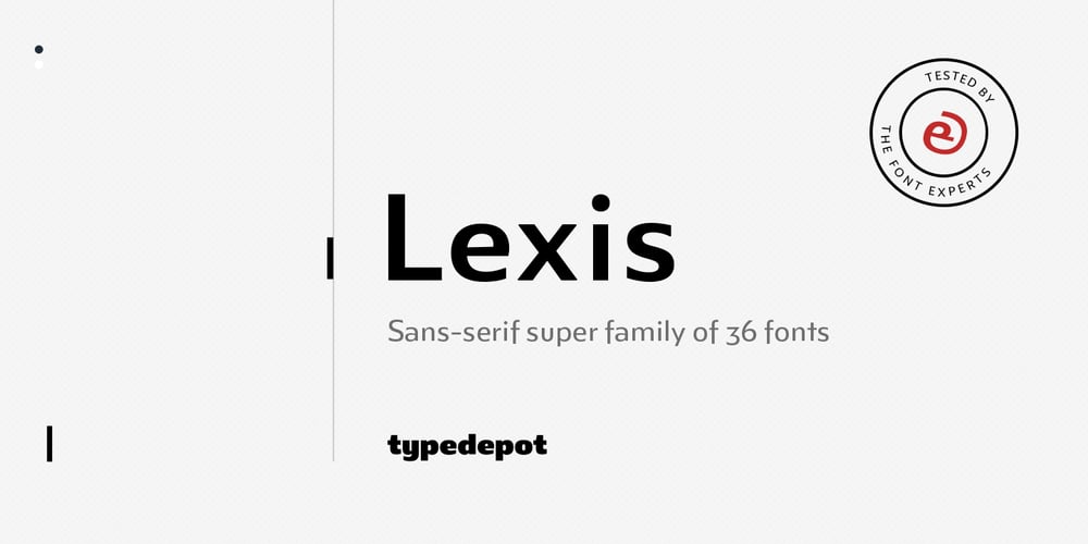 Lexis font