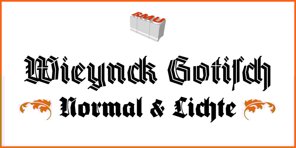 Wieynck Gotisch font