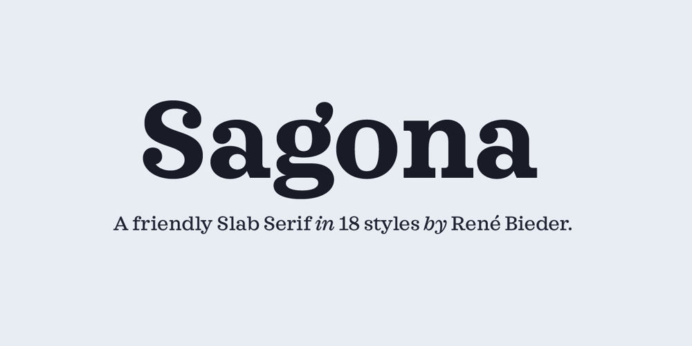 Sagona font