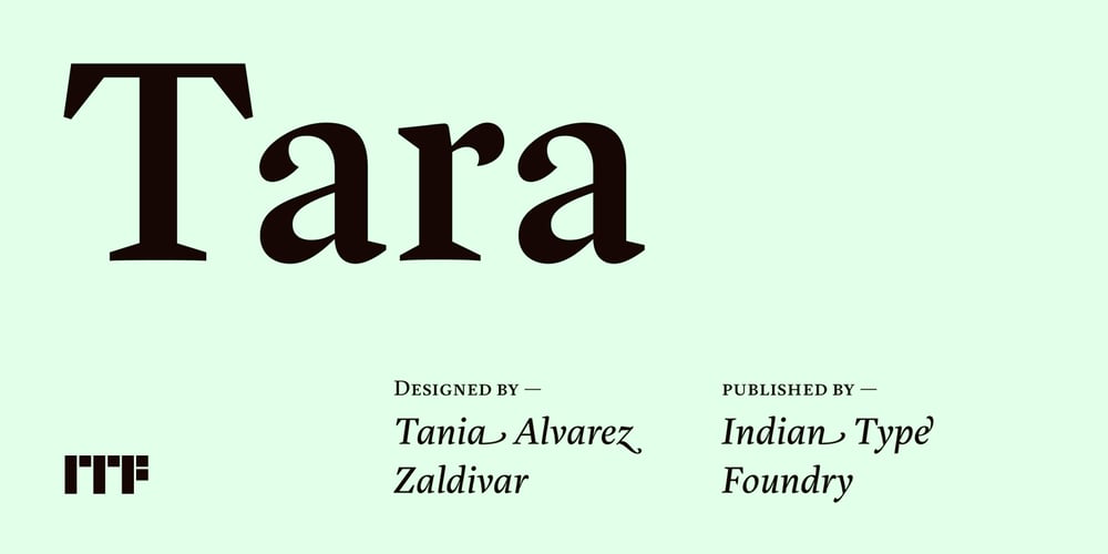 Tara font