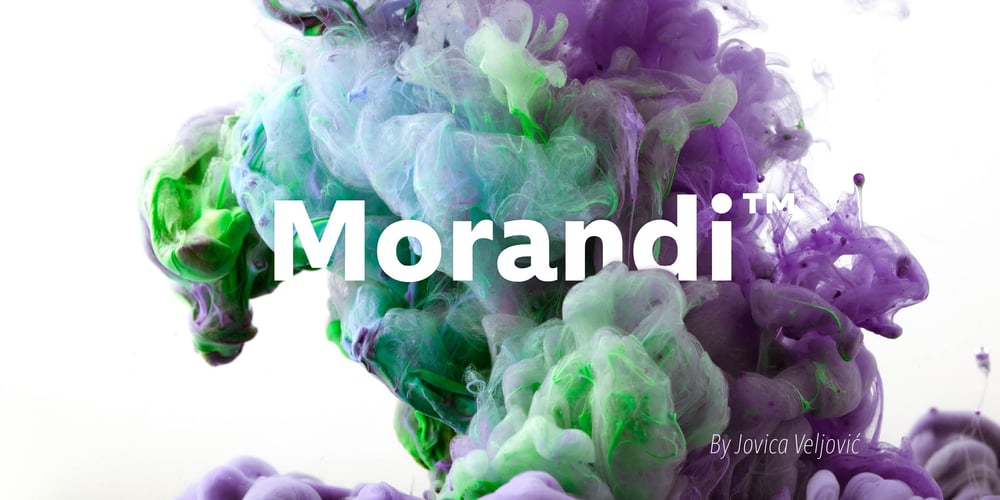 Morandi font