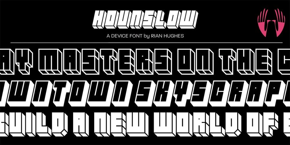 Hounslow font
