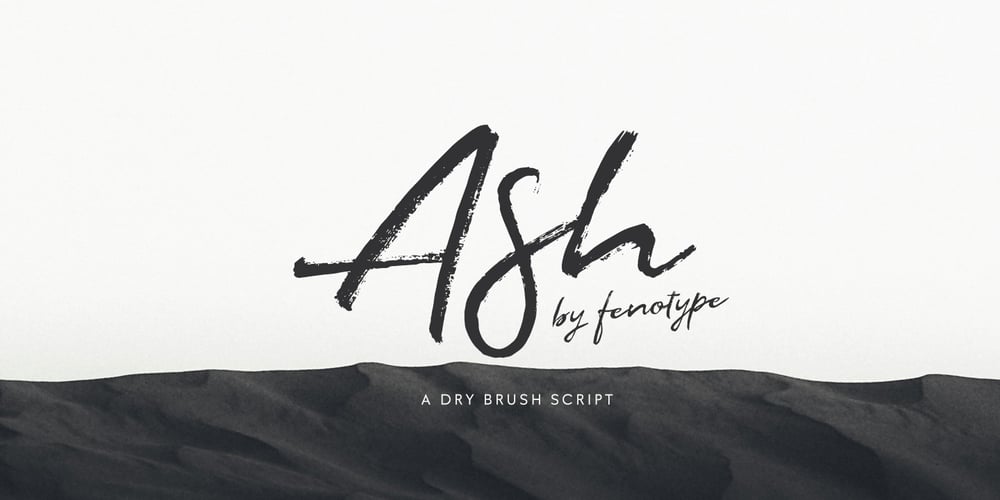 Ash font