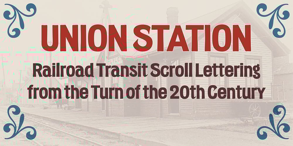 Union Station font