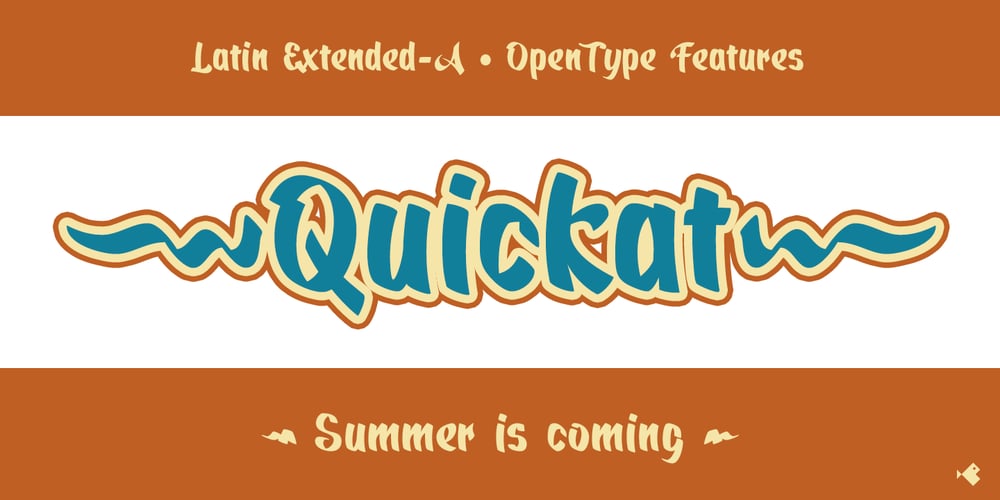 Quickat font
