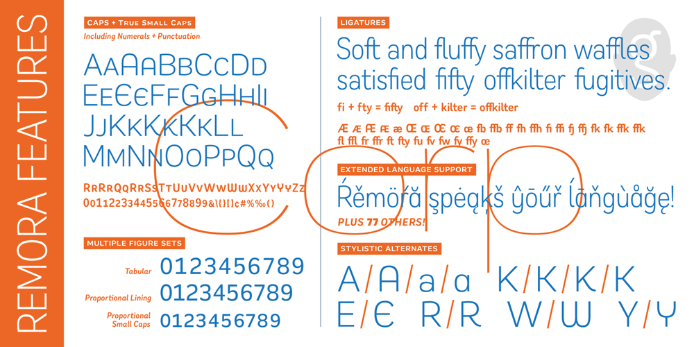 Remora Corp font