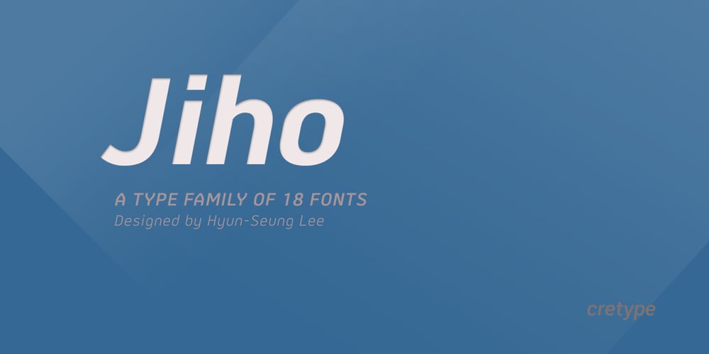 Jiho font