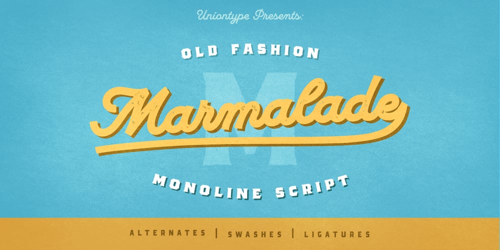 UT Marmalade font