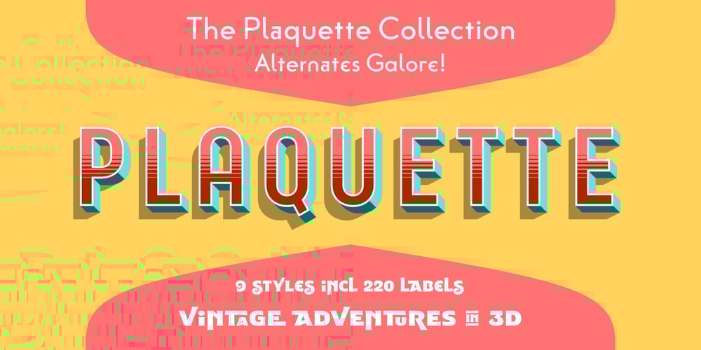 Plaquette font