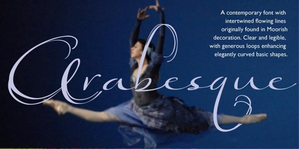 Arabesque font