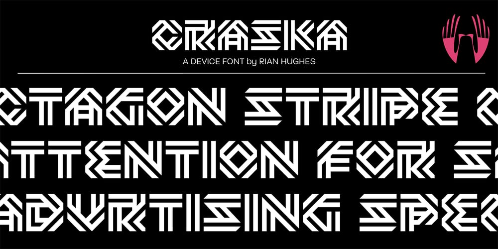 Craska font